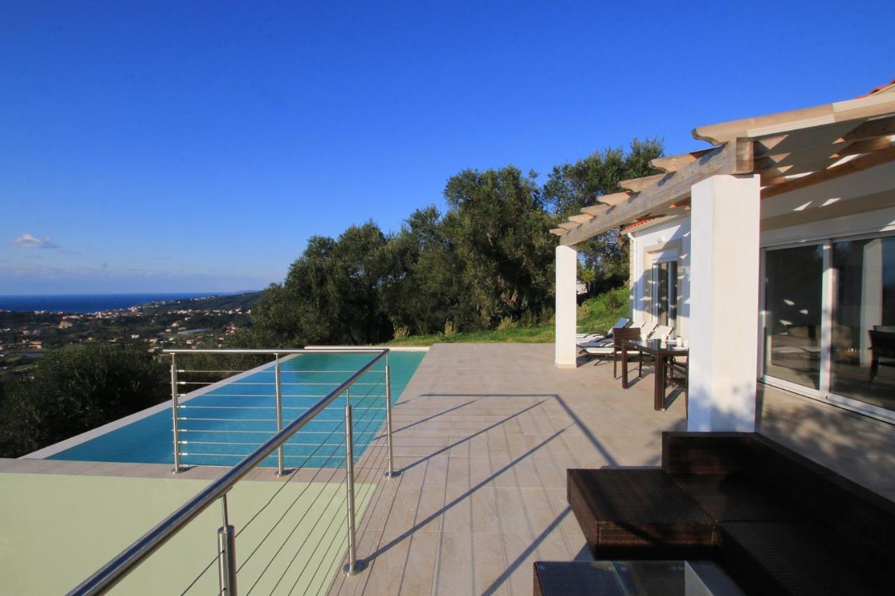 Sunset Sea View Villa 1 Agios Georgios  ภายนอก รูปภาพ