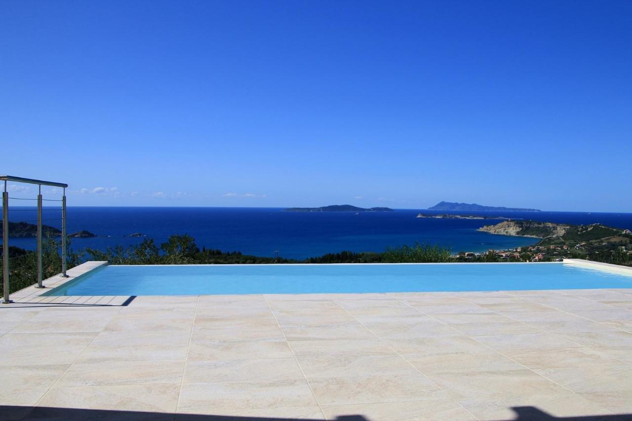 Sunset Sea View Villa 1 Agios Georgios  ภายนอก รูปภาพ