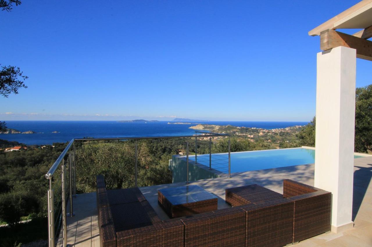 Sunset Sea View Villa 1 Agios Georgios  ภายนอก รูปภาพ