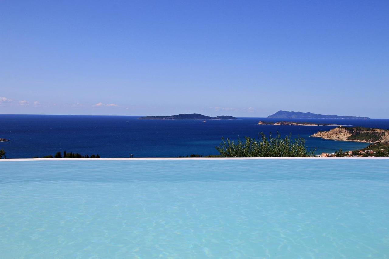 Sunset Sea View Villa 1 Agios Georgios  ภายนอก รูปภาพ