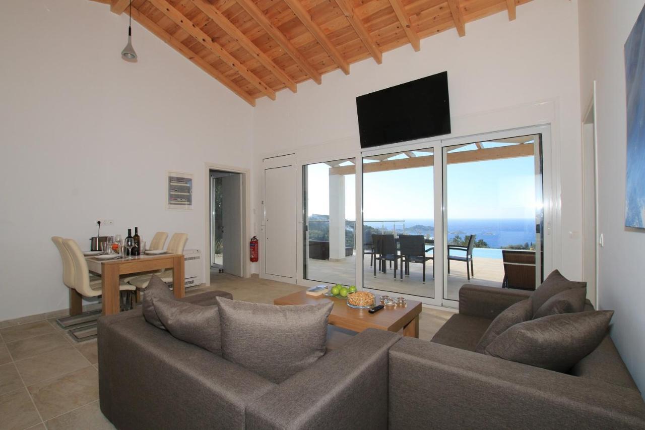 Sunset Sea View Villa 1 Agios Georgios  ภายนอก รูปภาพ