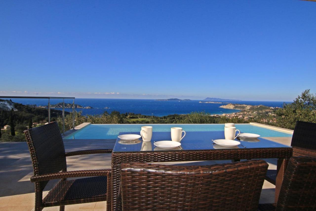Sunset Sea View Villa 1 Agios Georgios  ภายนอก รูปภาพ