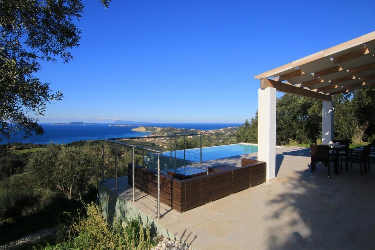 Sunset Sea View Villa 1 Agios Georgios  ภายนอก รูปภาพ